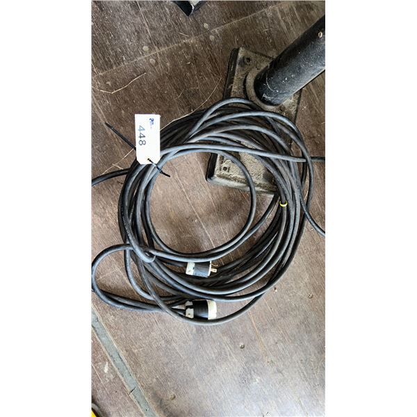 HEAVY DUTY EXTENSION CORD LOCATED IN CONTAINER