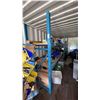Image 1 : 2 SECTIONS OF RACKING LOCATED IN CONTAINER. 3X92" UPRIGHTS, 8X8' BEAMS, WOOD DECKING