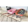 Image 1 : 2 OLD WHEELBARROWS, WEBBER CHARCOAL BBQ