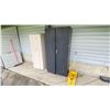 Image 3 : 2 CABINETS WITH SPRAY PAINT, OIL ETC