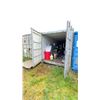 Image 3 : 40' 67,200 MAX CAPACITY GREY INDUSTRIAL TRANSPORT CONTAINER WITH DUAL SWING DOORS