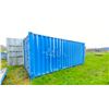 Image 2 : 20' 67,200 MAX CAPACITY BLUE INDUSTRIAL TRANSPORT CONTAINER WITH DUAL SWING DOORS