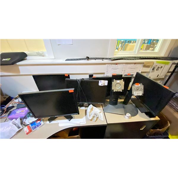 GROUP OF 10 ASST 20" MONITORS LOCATED IN TONER ROOM