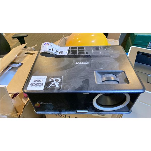 INFOCUS PROJECTOR MODEL IN2116 LOCATED IN TONER ROOM