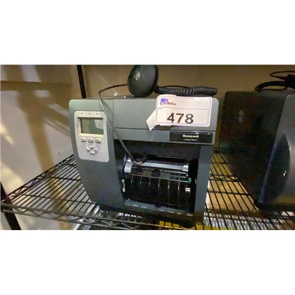 HONEYWELL DATAMAX ONEILL MODEL DMX-I-4212E LABEL PRINTER LOCATED IN TONER ROOM