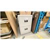 Image 1 : SENTRY TWO DRAWER FILE CABINET. UNLOCKED BUT NO KEY LOCATED IN HEAT SHRINK AISLE