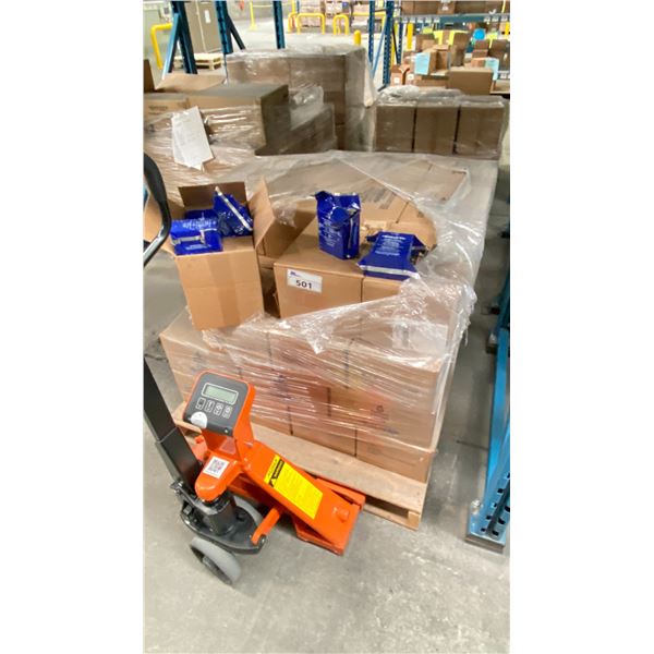 PALLET OF OUT OF DATE EMERGENCY RATIONS AND EMERGENCY DRINKING WATER