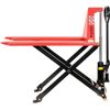 Image 1 : GLOBAL INDUSTRIAL MANUAL HIGH-LIFT SKID JACK TRUCK, 2200 LB. CAPACITY MSRP $1700