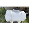 Image 1 : LARGE PLASTIC TANK APPROX 250 GALLON 48"DIAMETER X 62" LONG WITH SMALL TANK