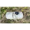 Image 3 : LARGE PLASTIC TANK APPROX 250 GALLON 48"DIAMETER X 62" LONG WITH SMALL TANK