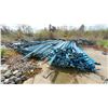 Image 3 : GROUP LOT OF DISASSEMBLED RACKING. 8' ARPAC BEAMS APPROX 320, WITH APPROX 11 BEAMS. LOCATED OUTSIDE