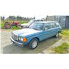 Image 2 : 1981 MERCEDES 300TD TURBO DIESEL, 4DR STATIONWAGON, BLUE, VIN WDBAB93A6BN002797