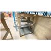Image 2 : RUBBERMAID CART WITH CUSTOM RISER