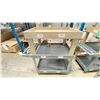 Image 2 : RUBBERMAID CART WITH CUSTOM RISER