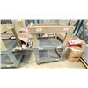 Image 2 : RUBBERMAID CART WITH CUSTOM RISER
