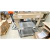 Image 2 : RUBBERMAID CART WITH CUSTOM RISER