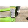 Image 2 : GREEN PALLET DOLLY 5500 LB CAPACITY