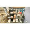 Image 1 : METRO RACK 6'X24" ON WHEELS NO CONTENTS. 4 SHELVES