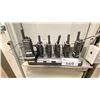 Image 1 : GROUP OF 6 COBRA RADIOS WHICH CHARGING DOCK. MODEL PX650