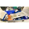 Image 2 : CART WITH CONTENTS. BEARINGS OF ALL SIZES, AIR HOSE, SPROCKETS, ETC