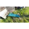 Image 2 : GROUP LOT. 2 WHEELBARROWS, 2 BENCHES-ONE NEEDS REPAIR, ANY CONTENTS IN SHED BESIDE IT IF WANTED