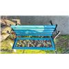 Image 9 : GROUP LOT. 2 WHEELBARROWS, 2 BENCHES-ONE NEEDS REPAIR, ANY CONTENTS IN SHED BESIDE IT IF WANTED