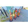 Image 1 : 9 STANCHIONS OUTSIDE SHIPPING BUILDING