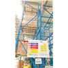 Image 2 : ONE ROW OF RACKING. 42" DEEP. 8 X 18' HIGH FRAMES, 7 X 12' HIGH FRAMES, 116 X 8' BEAMS. 102 X 4'