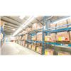 Image 3 : ONE ROW OF RACKING. 42" DEEP. 7 X 18' HIGH FRAMES, 4 X 12' HIGH FRAMES, 18 X 8' BEAMS,