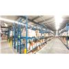 Image 4 : ONE ROW OF RACKING. 42" DEEP. 5 X 18' HIGH FRAMES, 9 X 12' HIGH FRAMES, 76 X 8' BEAMS. 48 X 4'
