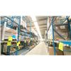 Image 3 : ONE ROW OF RACKING. 42" DEEP. 5 X 18' HIGH FRAMES, 9 X 12' HIGH FRAMES, 86 X 8' BEAMS. 80 X 4'