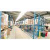 Image 4 : ONE ROW OF RACKING. 42" DEEP. 8 X 18' HIGH FRAMES, 5 X 12' HIGH FRAMES,