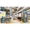 Image 2 : ONE ROW OF RACKING. 42" DEEP. 3 X 16' HIGH FRAMES, 5 X 12' HIGH FRAMES,