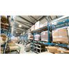 Image 3 : ONE ROW OF RACKING. 42" DEEP. 3 X 16' HIGH FRAMES, 5 X 12' HIGH FRAMES,