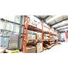 Image 2 : ROW OF RACKING. 6 X 16' HIGH FRAMES, 26 X 8' BEAMS, 20 X 4' WIRE DECKING,  10 X 5' BOX ROLLERS