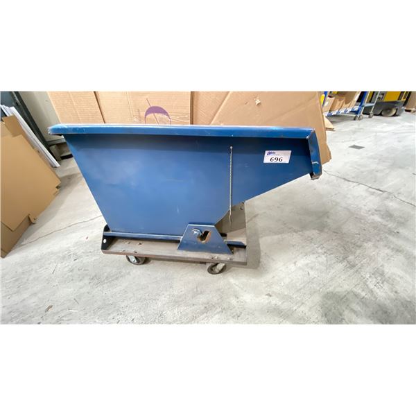39" METAL DUMP BIN