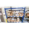 Image 1 : ROLLING RACK WITH BOX CONVEYORS. 6'6" X 52" X 78" HIGH NO CONTENTS
