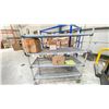 Image 2 : METRO ROLLING RACK. 5' X 2' WITH 4 SHELVES NO CONTENTS