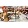 Image 2 : BLACK ROLLING METRO RACK 3' X 2' WITH 4 SHELVES