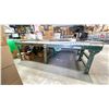 Image 1 : 9' X 5' ROLLER BALL TABLE- COULD BE SEPARATED. ADJUSTABLE HEIGHT AND ANGLE. NO CONTENTS. BUYER TO