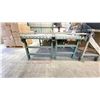 Image 3 : 9' X 5' ROLLER BALL TABLE- COULD BE SEPARATED. ADJUSTABLE HEIGHT AND ANGLE. NO CONTENTS. BUYER TO