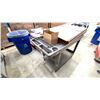 Image 1 : RUBBERMAID ROLLING CART 48X25" NO CONTENTS