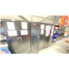 Image 1 : GROUP LOT OF 5 X 36"X 6' METAL CABINETS WITH DOORS NO CONTENTS