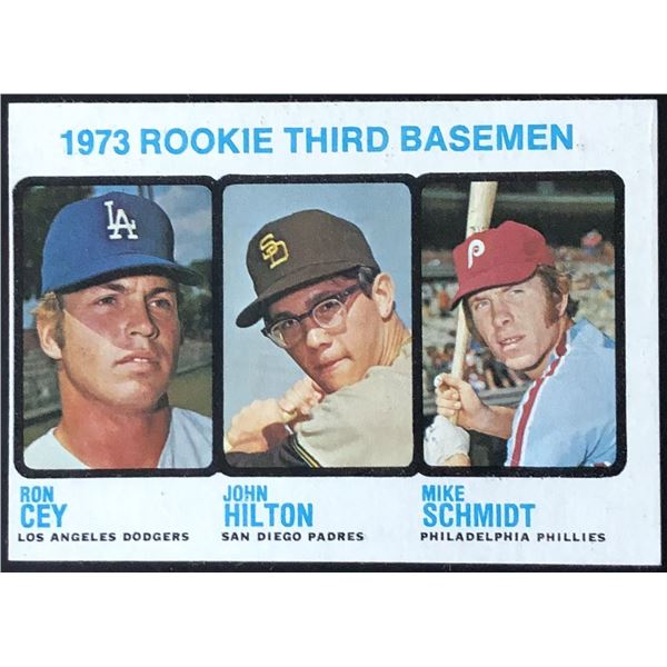 1973 TOPPS MIKE SCHMIDT (HOF) ROOKIE CARD
