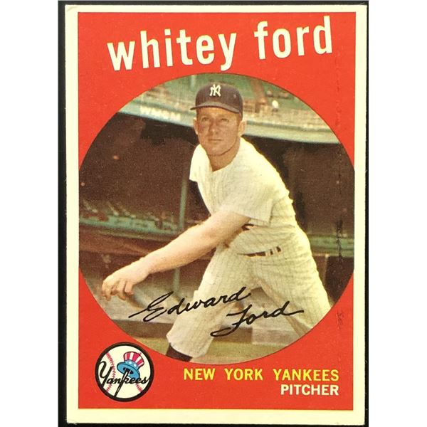 1959 TOPPS WHITEY FORD (HOF)