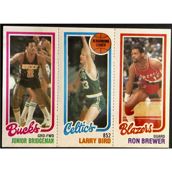 1980-81 TOPPS LARRY BIRD (HOF) ROOKIE CARD