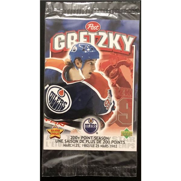 1999 POST CEREAL WAYNE GRETZKY (HOF) EDMONTON OILERS