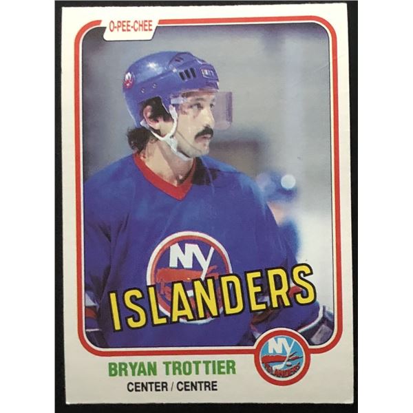 1981-82 O-PEE-CHEE BRYAN TROTTIER (HOF)
