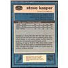 Image 2 : 1981-82 O-PEE-CHEE STEVE KASPER ROOKIE CARD