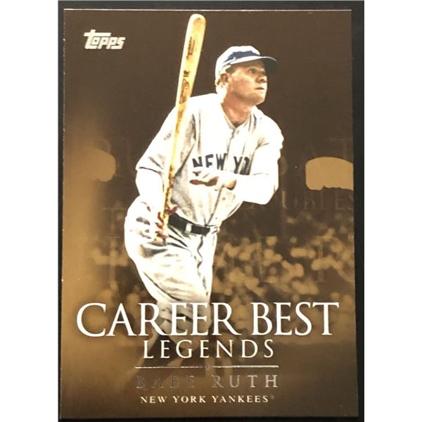 2009 TOPPS LEGENDS BABE RUTH (HOF)